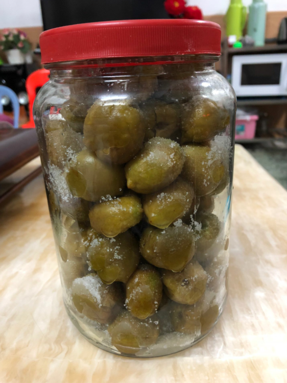 汕尾当季特色产品青梅白糖腌脆梅大瓶装