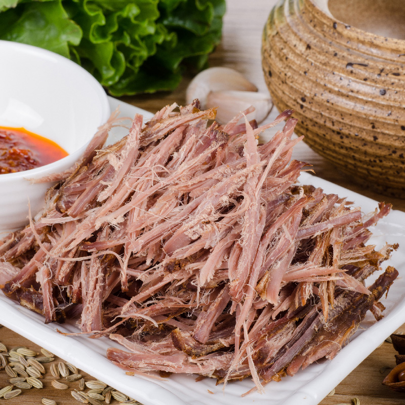 追回味酒肉连锁手撕牛肉汕尾海丰特产卤味休闲小吃牛肉脯干芥茉酱