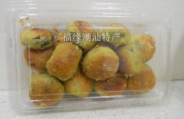 潮汕特产 紫菜饼 饼干 潮汕尾特色传统糕点心手信馅饼零食500g