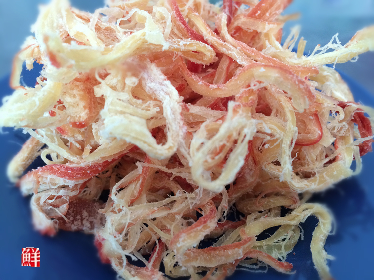 潮汕特产汕尾海丰碳烤即食手撕鱿鱼丝500g包邮零食海鲜海味干货