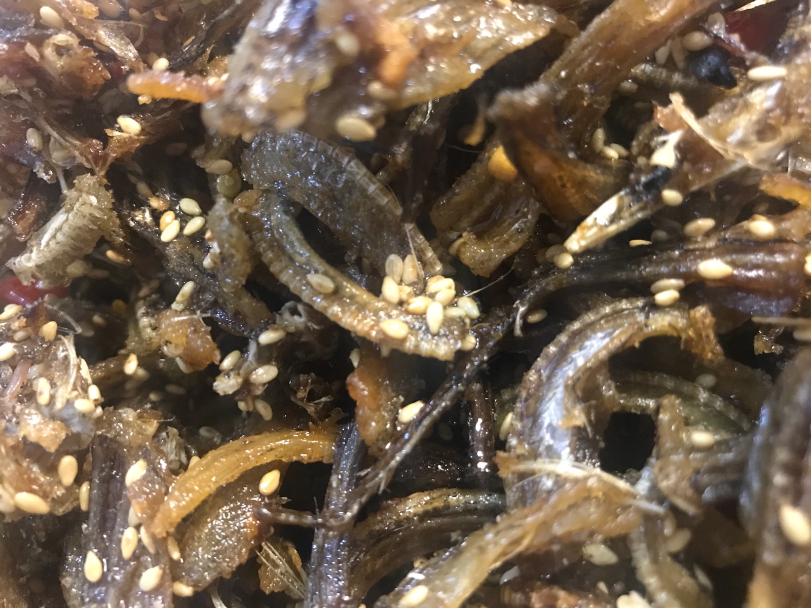 汕尾马宫海味特产辣椒鳗鱼仔海鳗鲞麻鱼香辣即食小鱼干零食下饭菜
