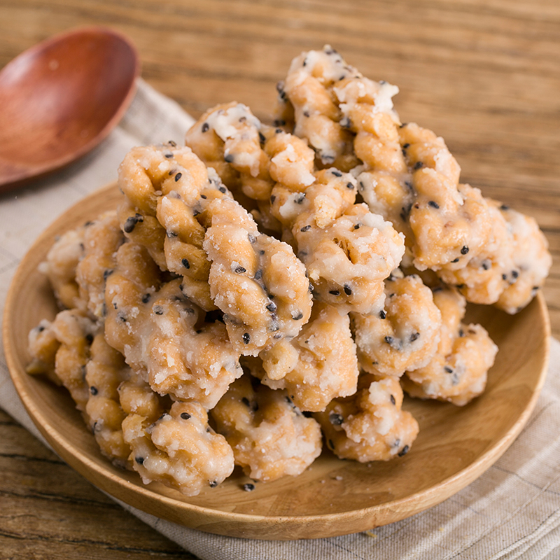【利东福】广东潮汕特产小吃原味香脆小麻花纯手工油索 休闲零食