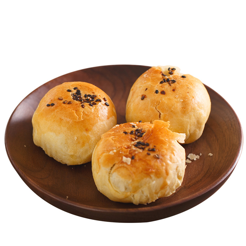 网红蛋黄酥 鸭蛋黄 红豆味麻薯雪媚娘蛋黄酥手工糕点 办公室零食