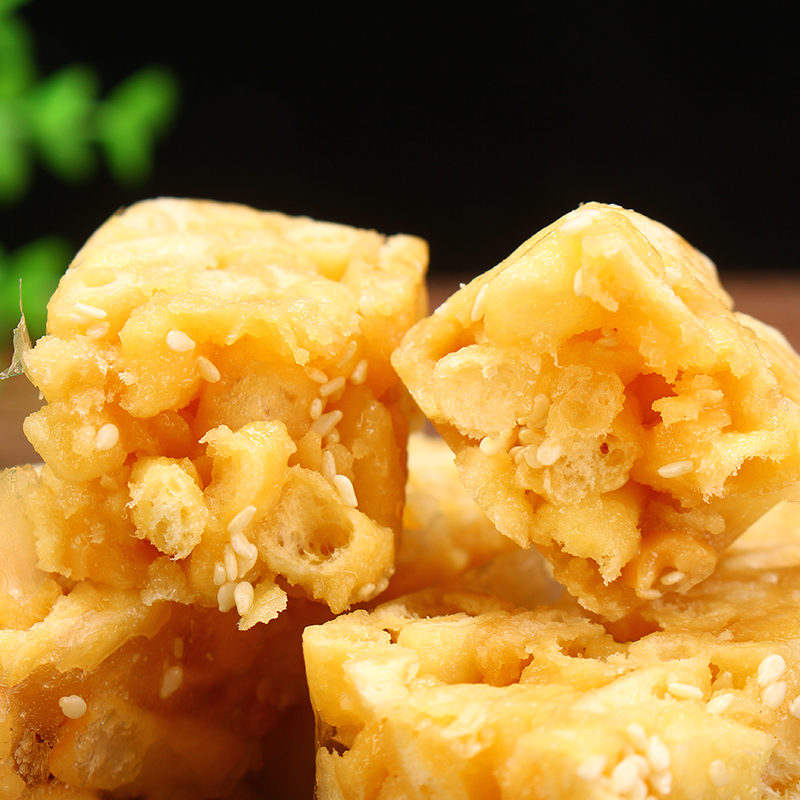 脆沙琪玛软糯广东潮汕揭阳普宁特产潮州小吃老式零食传统手工糕点