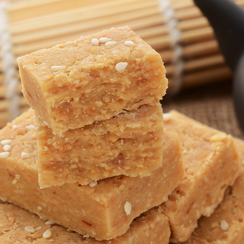 满29元包邮 潮汕特产蜡豆板小吃零食花生豆贡凤糖 汕头饼食茶