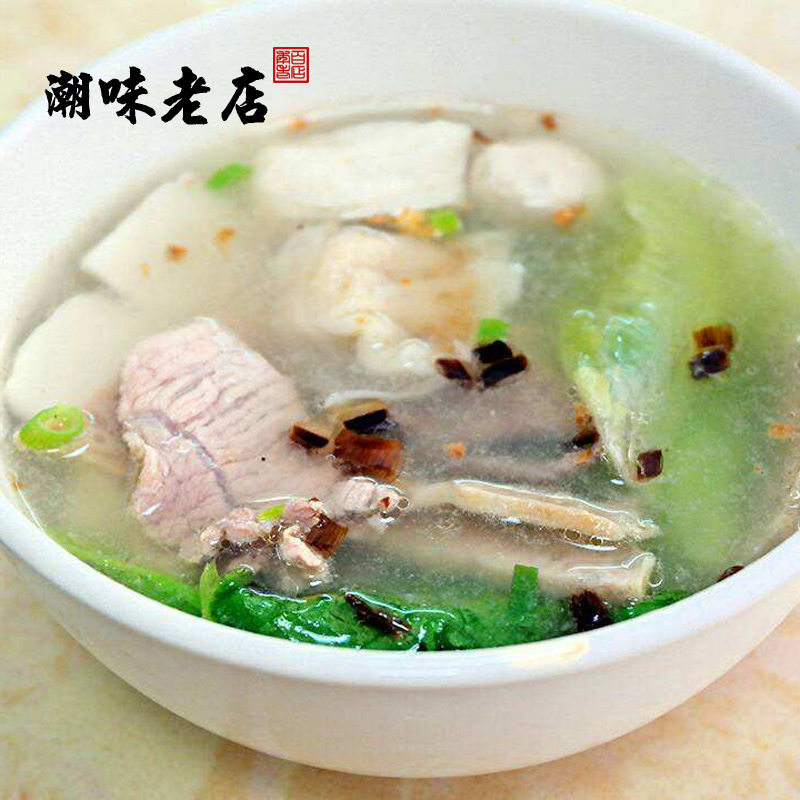 掌柜推荐潮汕潮州特产猪肉饼 揭阳汕头火锅食材新鲜猪肉卷2斤包邮