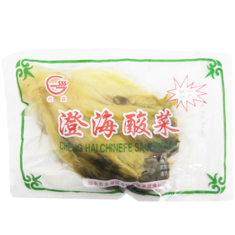 广东特产潮汕潮州汕头澄海 咸菜 酸菜 早餐宵夜小菜煮鱼煮汤 250g
