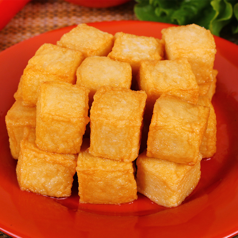 潮汕特产 黄金鱼豆腐 丸子食材火锅冷冻串串香麻辣烫 关东煮底料