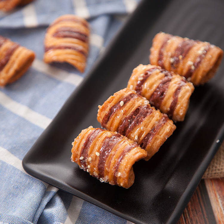 包邮潮汕 特产零食 甜耳 猪耳朵 猫耳朵 酥脆休闲小食品网红128克