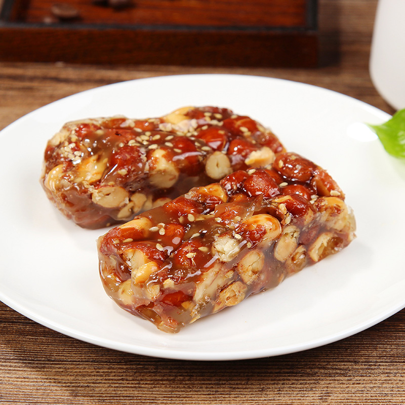 潮汕特产 花生南糖普宁特产豆仁闻正宗南糖手工茶点小吃零食美食