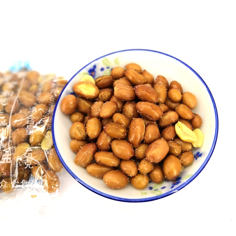 10包包邮全如花生盐焗盐炒花生45克沙冰花生咸豆仁下酒餐前小菜