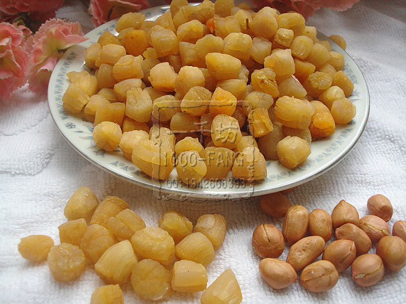 1斤包邮潮汕特产砂锅粥干贝 瑶柱 渔民自晒 新晒鲜250g