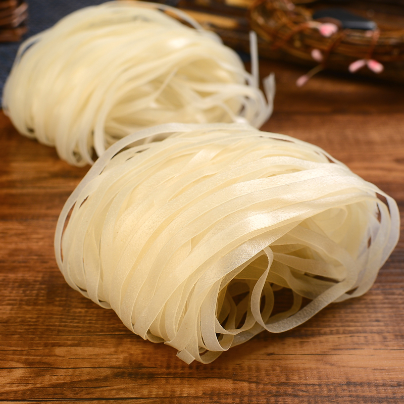 潮汕特产沙河粉果条干炒牛河炒河粉炒米粉宽粉丝大米家庭装1175G