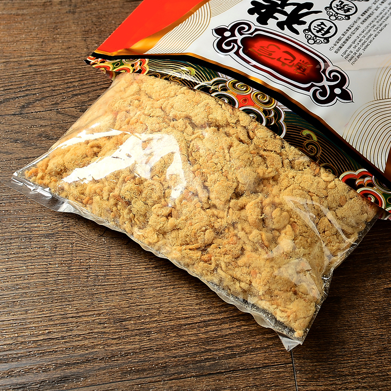 包邮潮汕特产鮀亨既食猪肉松酥250g袋装儿童休闲零食佐粥配饭送礼