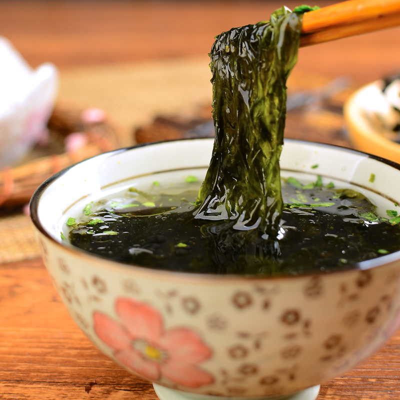 海岛特产紫菜人人佳绿园紫菜无沙咸水干坛紫菜汤包70g4袋装配料包