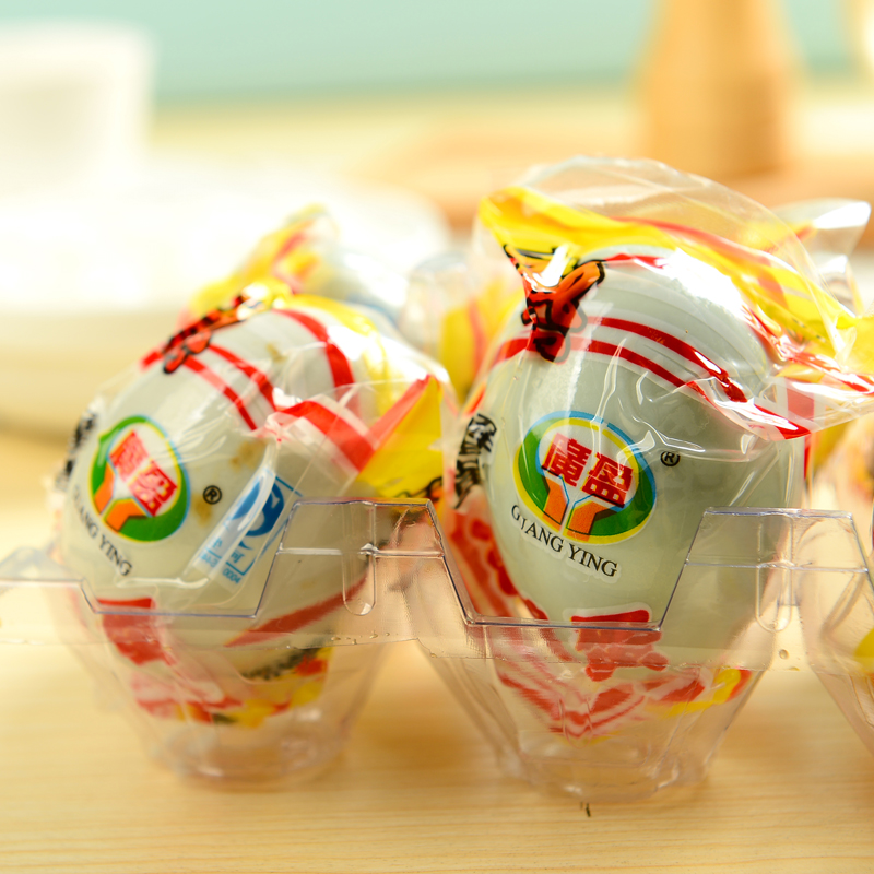 潮汕特产高油咸鸭蛋咸腐蛋红心流油熟蛋既食360g6粒盒装早餐配粥