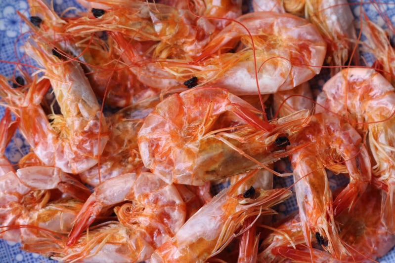 南澳特产特级野生中烤虾干即食海虾干脆虾干海鲜干货小孩零食500g