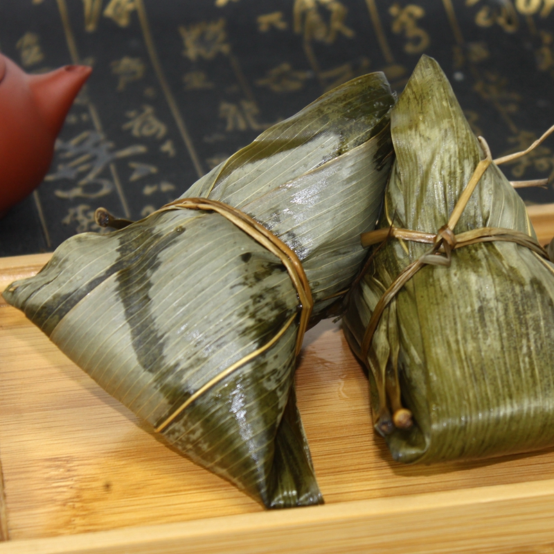 潮汕美食小吃潮州江东桥头双拼粽子比八记粽球老妈宫蛋黄肉粽160g