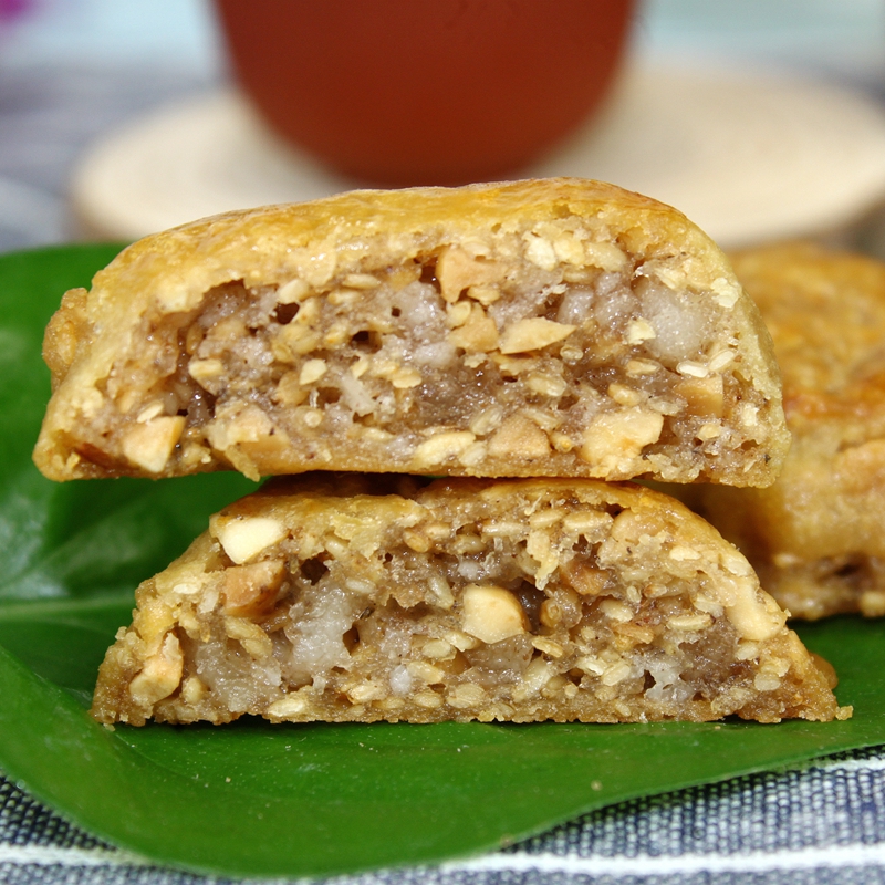 广东特产鸡仔饼干广州老字号传统手工糕点茶点心218g包邮送腐乳饼