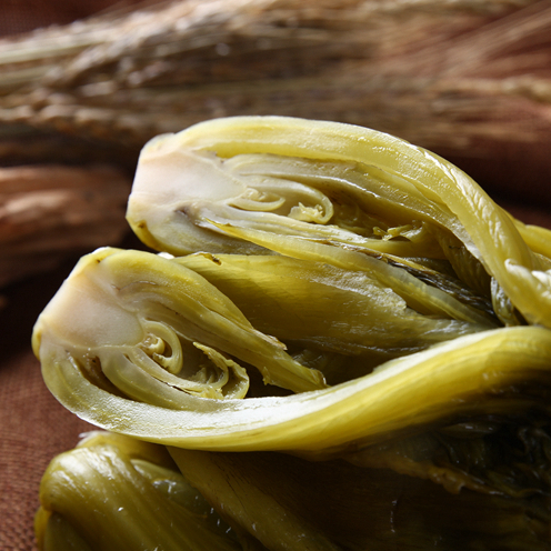 潮汕潮州明香园正宗农家酸菜皇咸菜泡菜老坛酸菜鱼调料下饭菜半斤