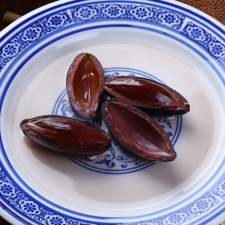 潮汕特产揭阳特产小菜乌榄乌橄榄香油榄黑橄榄榄角杂咸配粥50g5个