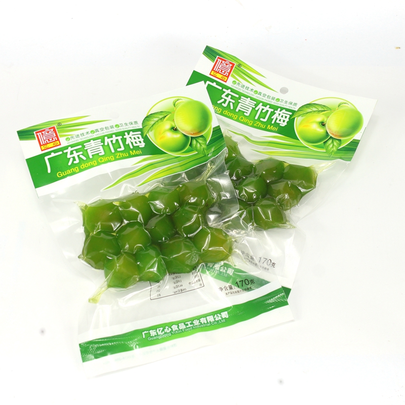 青竹梅清脆梅青梅休闲零食果干蜜饯果脯梅子干脆青梅袋装170g包邮