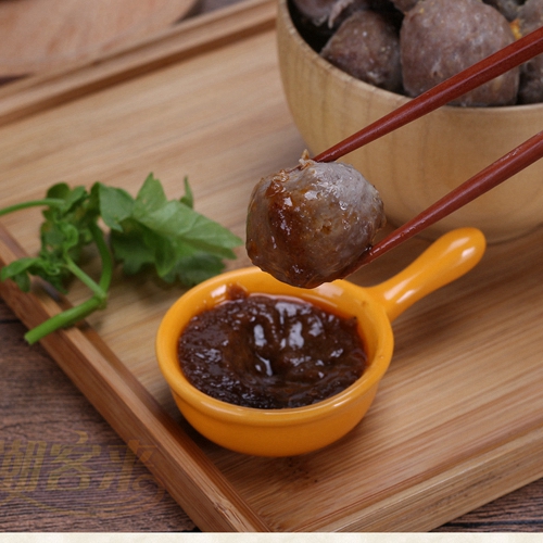 潮汕特产沙茶酱沙嗲王火锅牛肉丸子调料面酱拌酱450克包邮