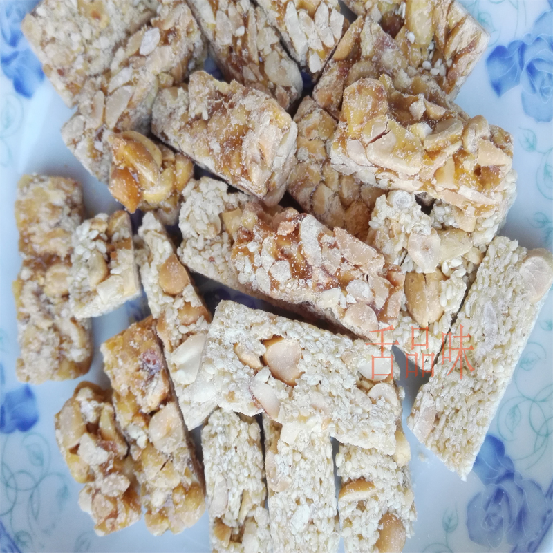 广东潮汕特产 零食 点心小吃 花生糖 花生芝麻糖 小糖条混合装