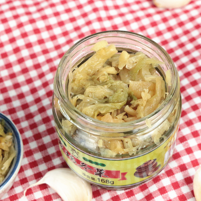 正宗吴老头老坛冬菜 潮汕特产杂咸砂锅粥调味佐料168g 满26元包邮