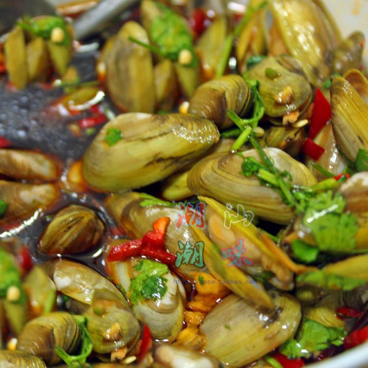 潮汕特产杂咸佐粥小菜 海鲜贝壳类腌制咸料鸠生腌料昭 下酒菜