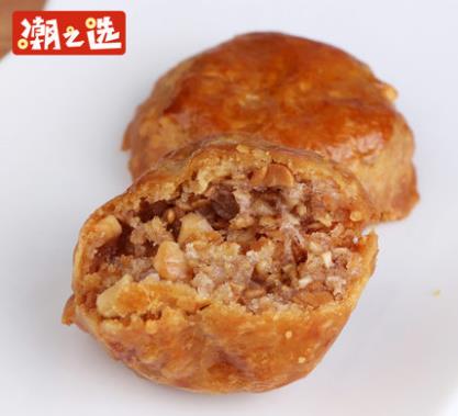 鹏发 鸡仔饼468g手提礼盒广东潮汕特产咸肉馅饼传统糕点广式手信