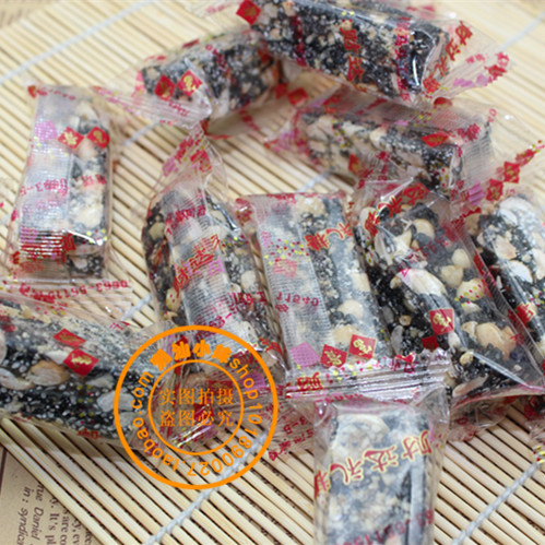 低糖酥脆黑芝麻条 潮汕特产 黑芝麻酥 单条独立包装休闲茶点