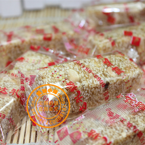潮汕特产 白芝麻花生糖 软芝麻糖 休闲零食营养美味白芝麻条(软)