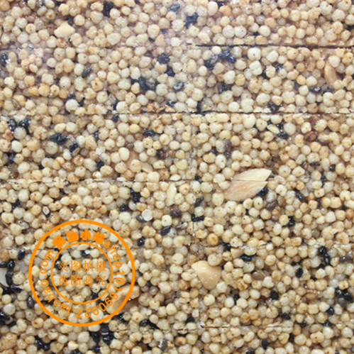 正宗潮汕特产小米呈 揭西河婆茶点特色花生黑芝麻米花脆 呆呈