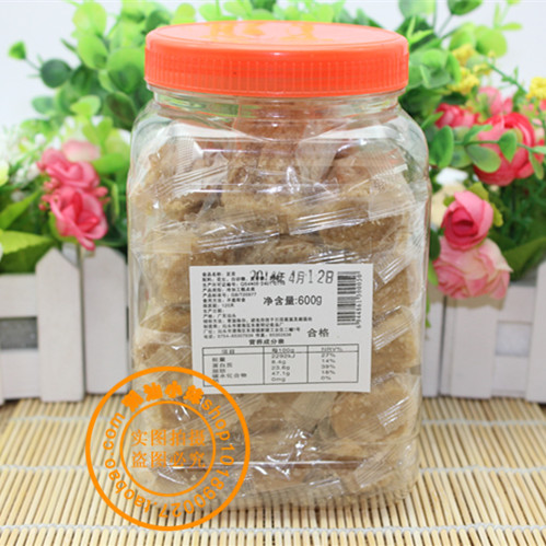 潮汕特产 汕头产渔洲罐装豆贡 纯手工制作低糖花生贡糖 花生酥