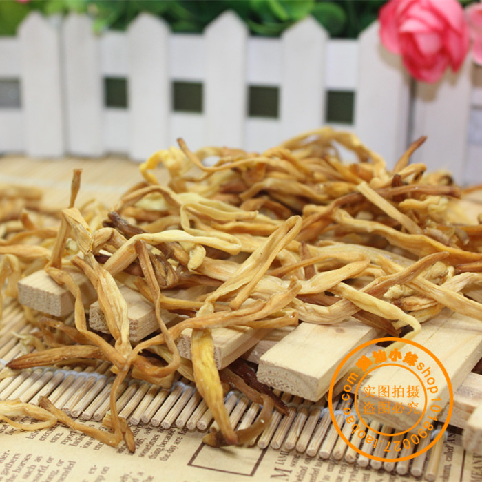 潮汕农家纯天然干货黄花菜 金针菜 煲汤好佐料