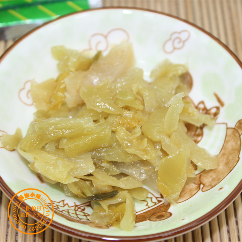 特价潮州咸菜 正宗潮汕土特产 潮盛牌潮州咸菜 切丝芥菜咸菜80g