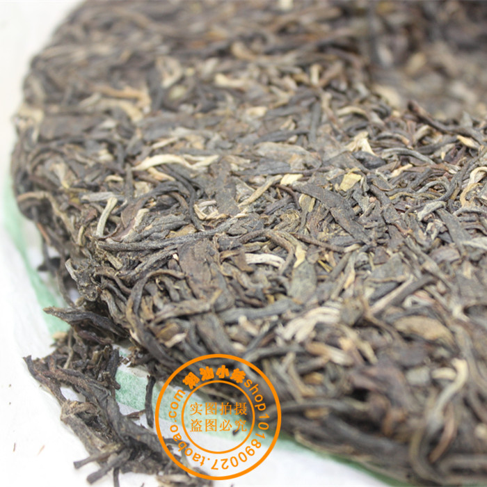 慎竹特级普洱茶 云南古树晒青毛茶 普洱茶饼茗茶 生茶357g