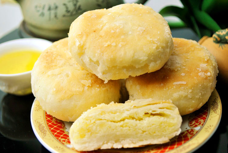 2筒包邮 潮汕特产美食小吃 惠来绿豆饼 点心糕点茶点低糖零食