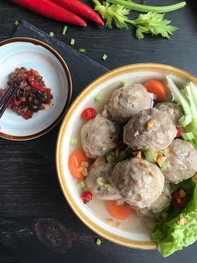 仕记潮州特产小吃牛筋丸汕头牛肉丸潮汕手打正宗手工烧烤火锅食材