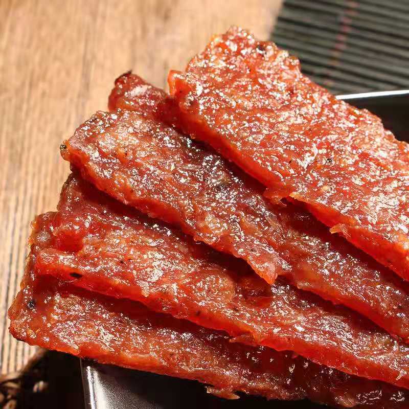 广东腊肉潮汕特产猪肉脯猪肉干独立包装 包邮小吃零食美食休闲