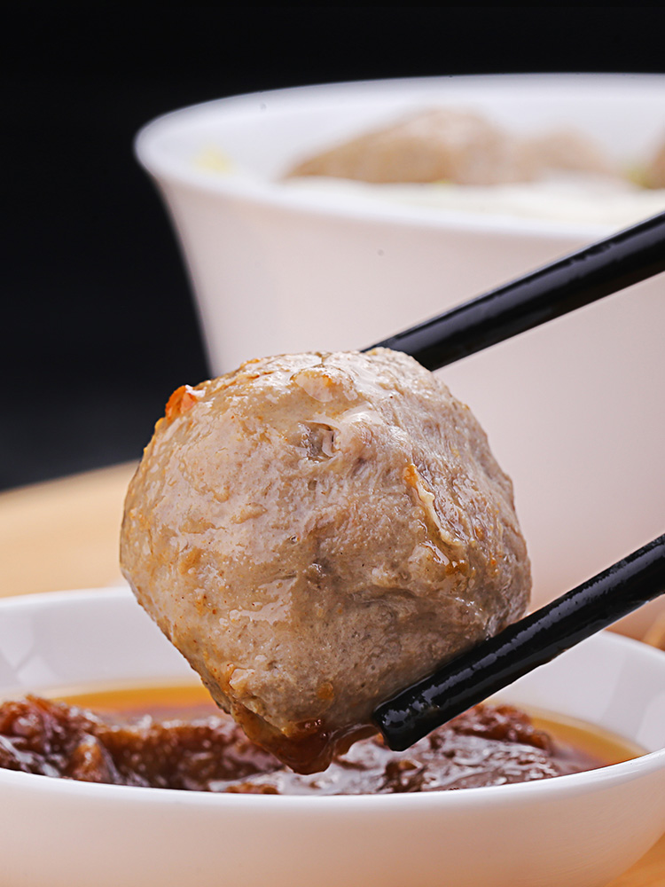 一品李潮汕手打牛肉丸潮汕正宗手工新鲜潮州汕头特产丸子火锅食材