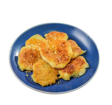 潮兴记 广东阳江手打墨鱼饼海鲜饼炸鱼饼鱼糕手工油炸小鱼饼包邮