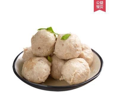 潮兴记猪肚丸子 潮汕正宗手打胡椒猪肚丸500g肉圆子 火锅丸子食材